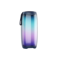Wiwu Thunder P40 Portable Waterproof Dazzling LED Bluetooth Speaker with Microphone